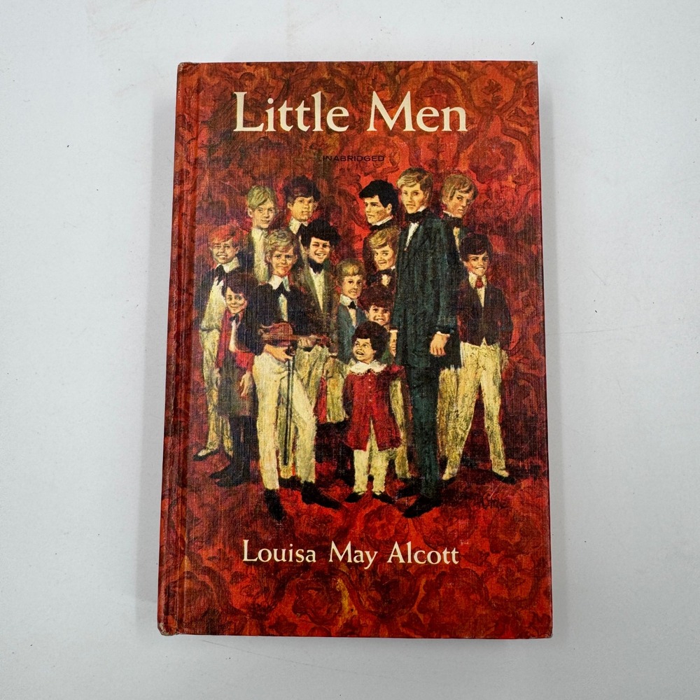 Little‎ Men Louisa May Alcott Whitman Classics Library 1965 Unabridged Hardcover